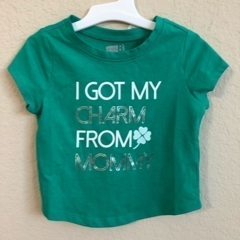Crazy 8 St. Patrick’s Day Charm From Mommy Shirt